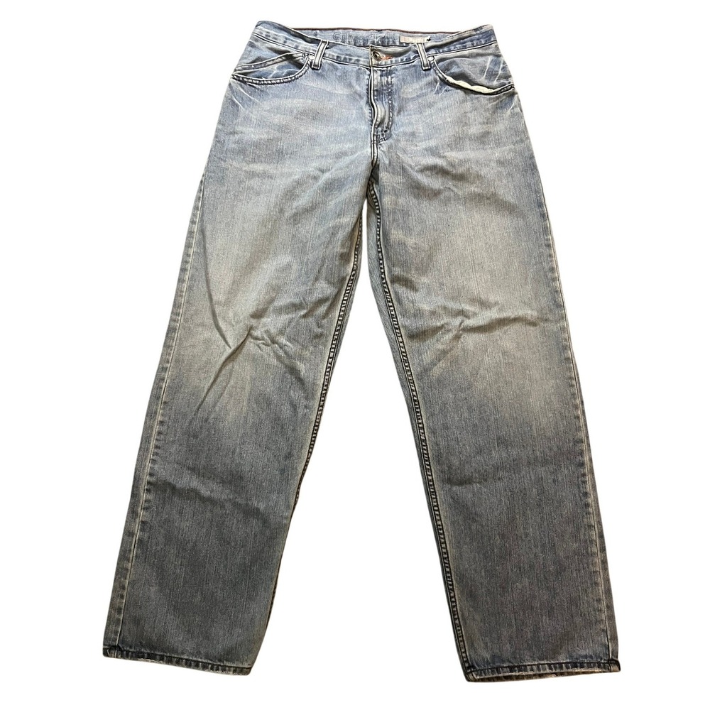 Levis SilverTab Baggy Jeans Mens 34 Light Wash Denim Wide Leg Skater Streetwear